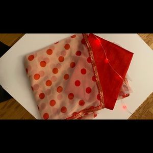 Indian Saree Wrap Polka Dot